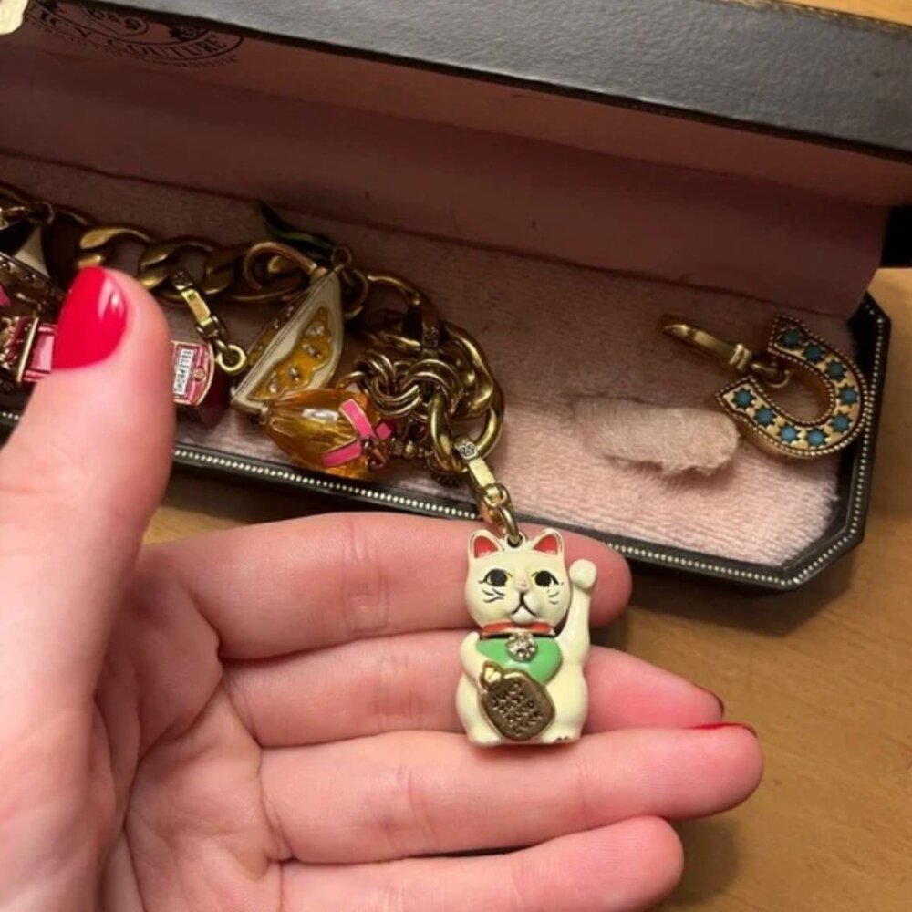 Juicy Couture Lucky Cat Charm